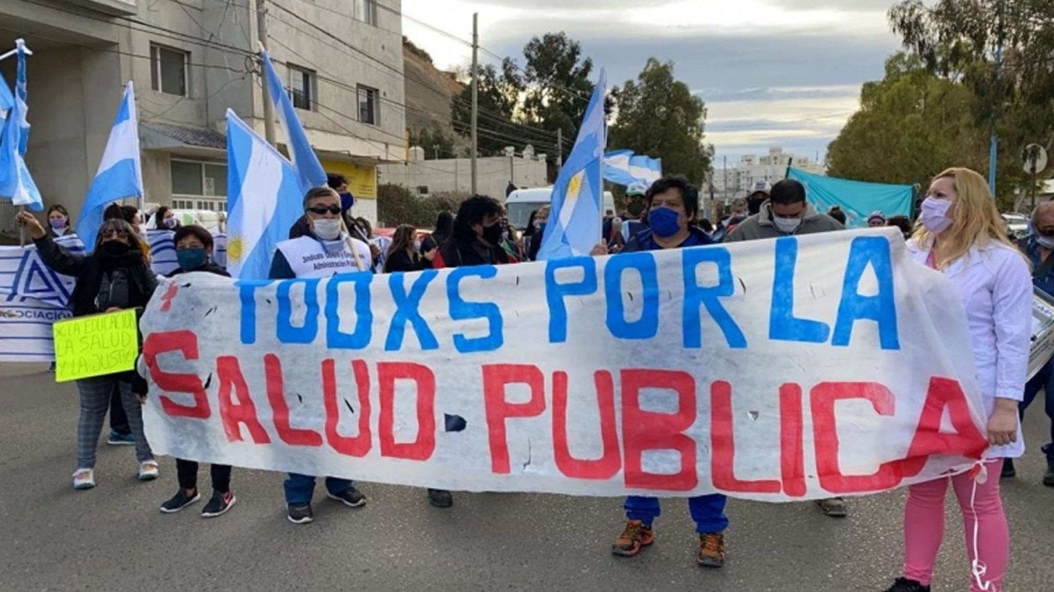 Trabajadores de Salud de Chubut anunciaron un paro para los días 9 y 10 de enero