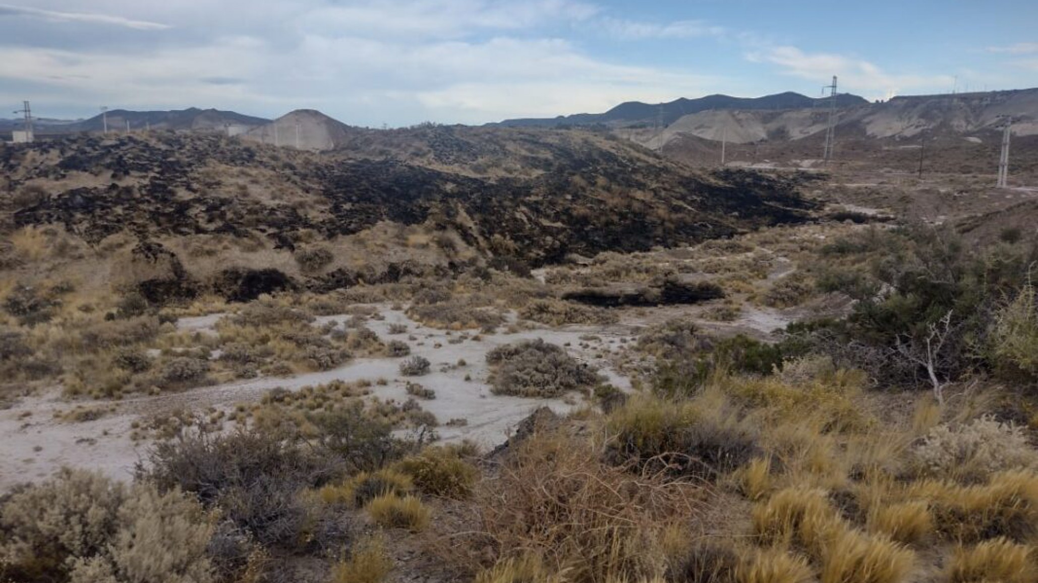 Un sujeto quedó detenido por quema de pastizales