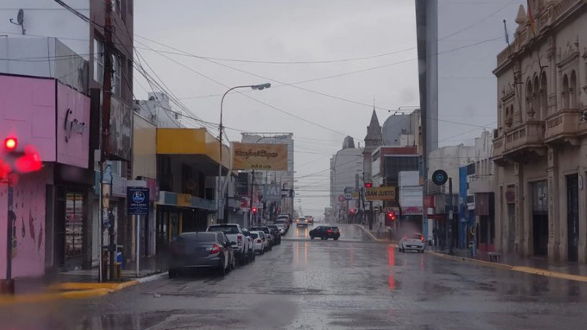 Municipio brinda asistencia por la lluvia “en el acumulado ya cayeron 32 mm”