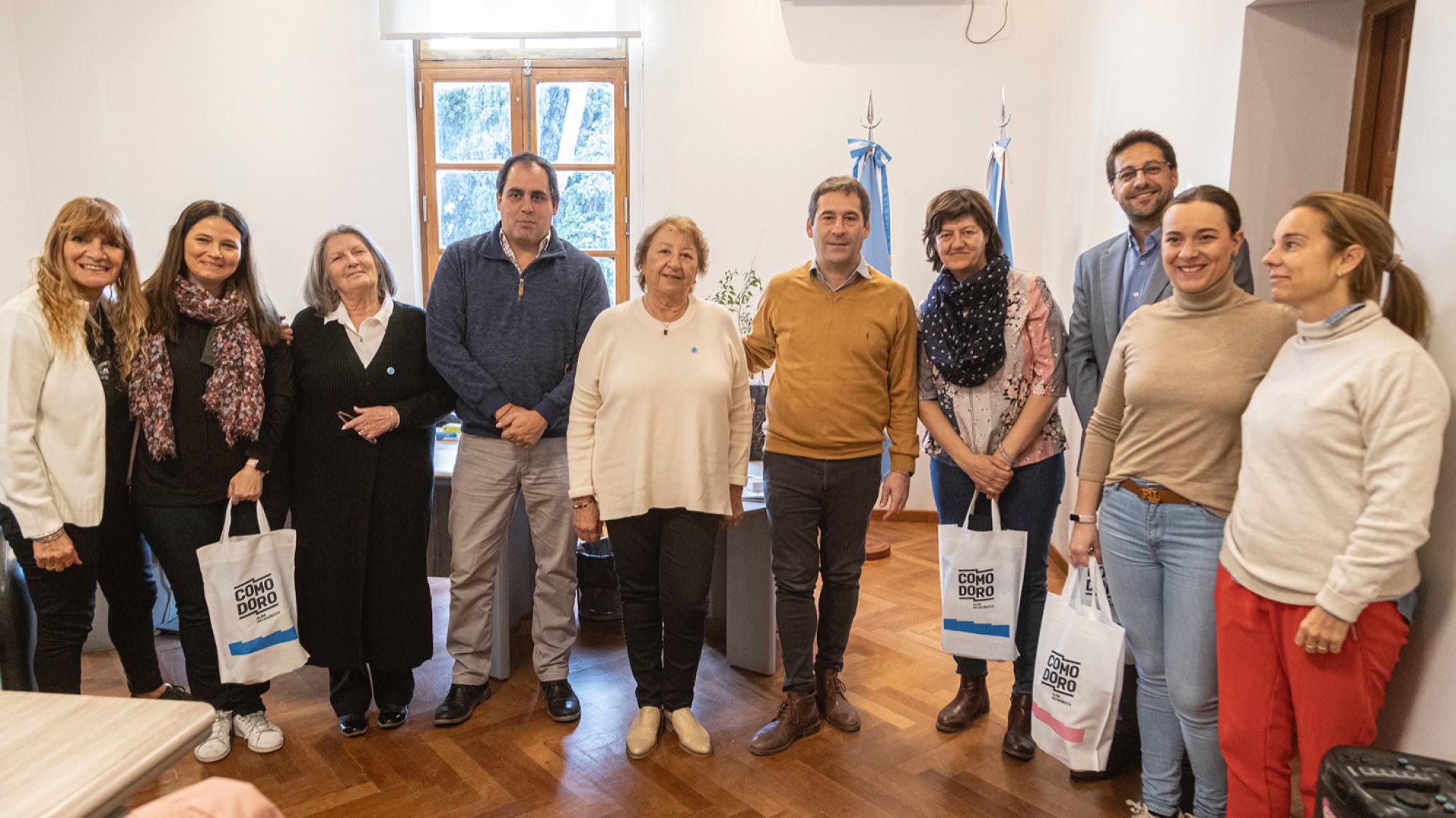 Luque se reunió con docente española que analiza problemáticas locales de salud