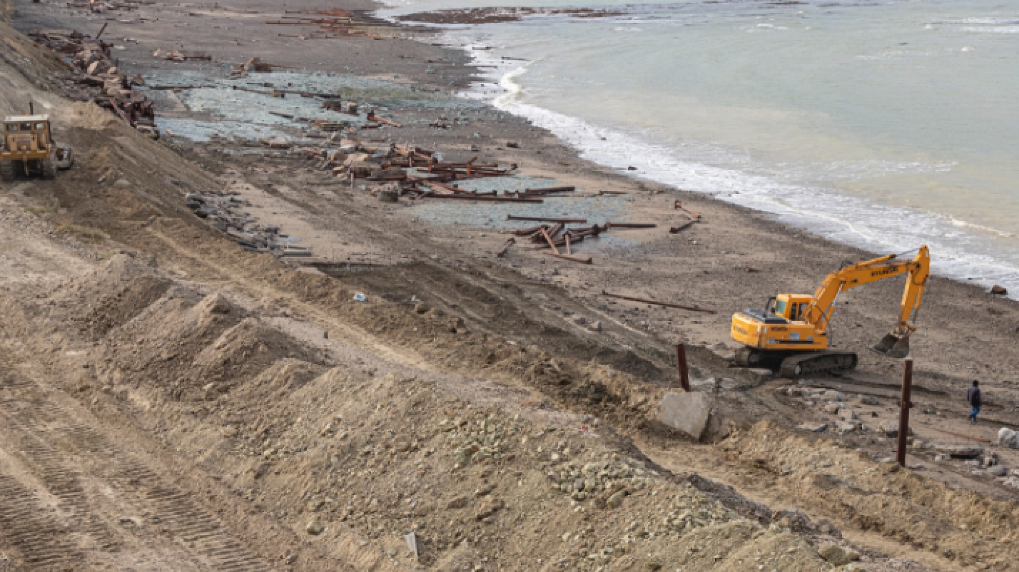 Municipio avanza en los trabajos del Camino Ara San Juan