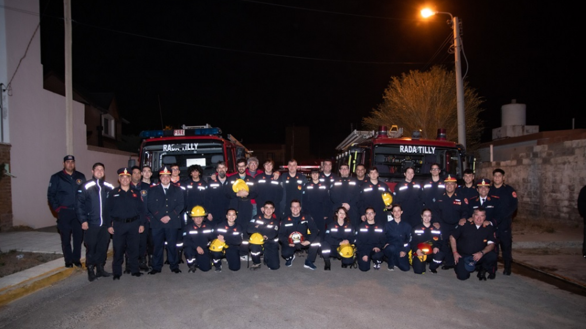Rada Tilly: Así celebraron el Día Nacional del Bombero Voluntario