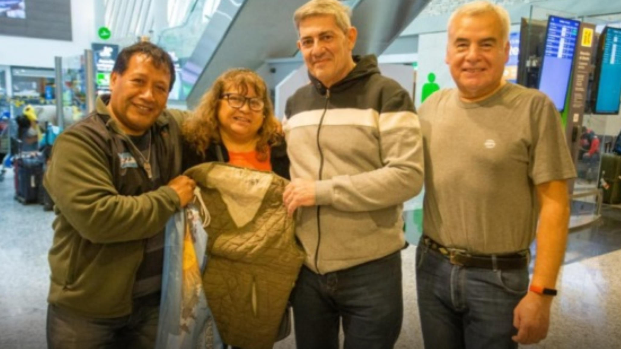 El emotivo reencuentro entre un soldado de Malvinas y la enfermera de Comodoro que lo curó