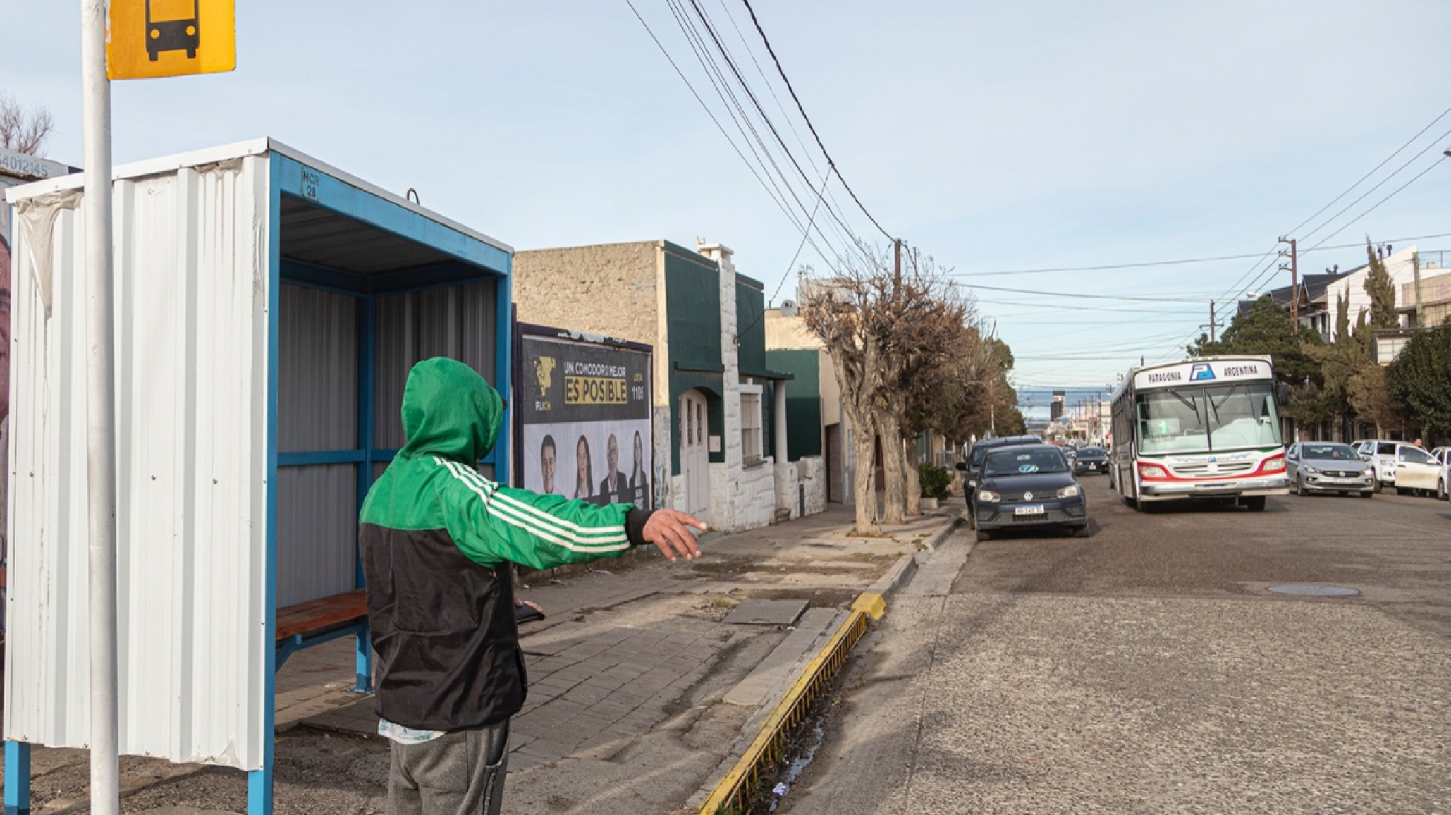 El Municipio de Comodoro instaló nuevas garitas en la ciudad