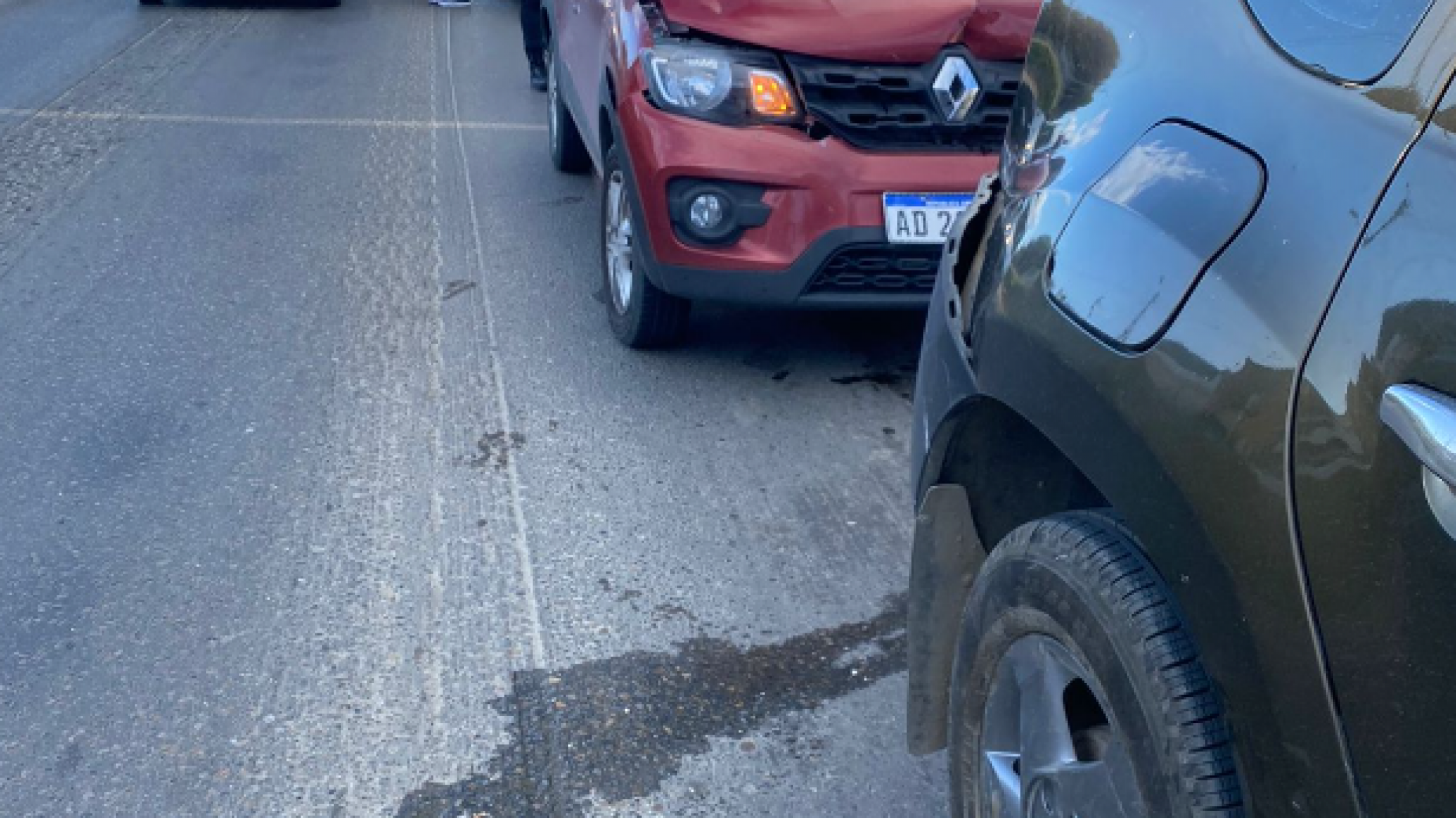 Hubo dos choques en cadena en Comodoro