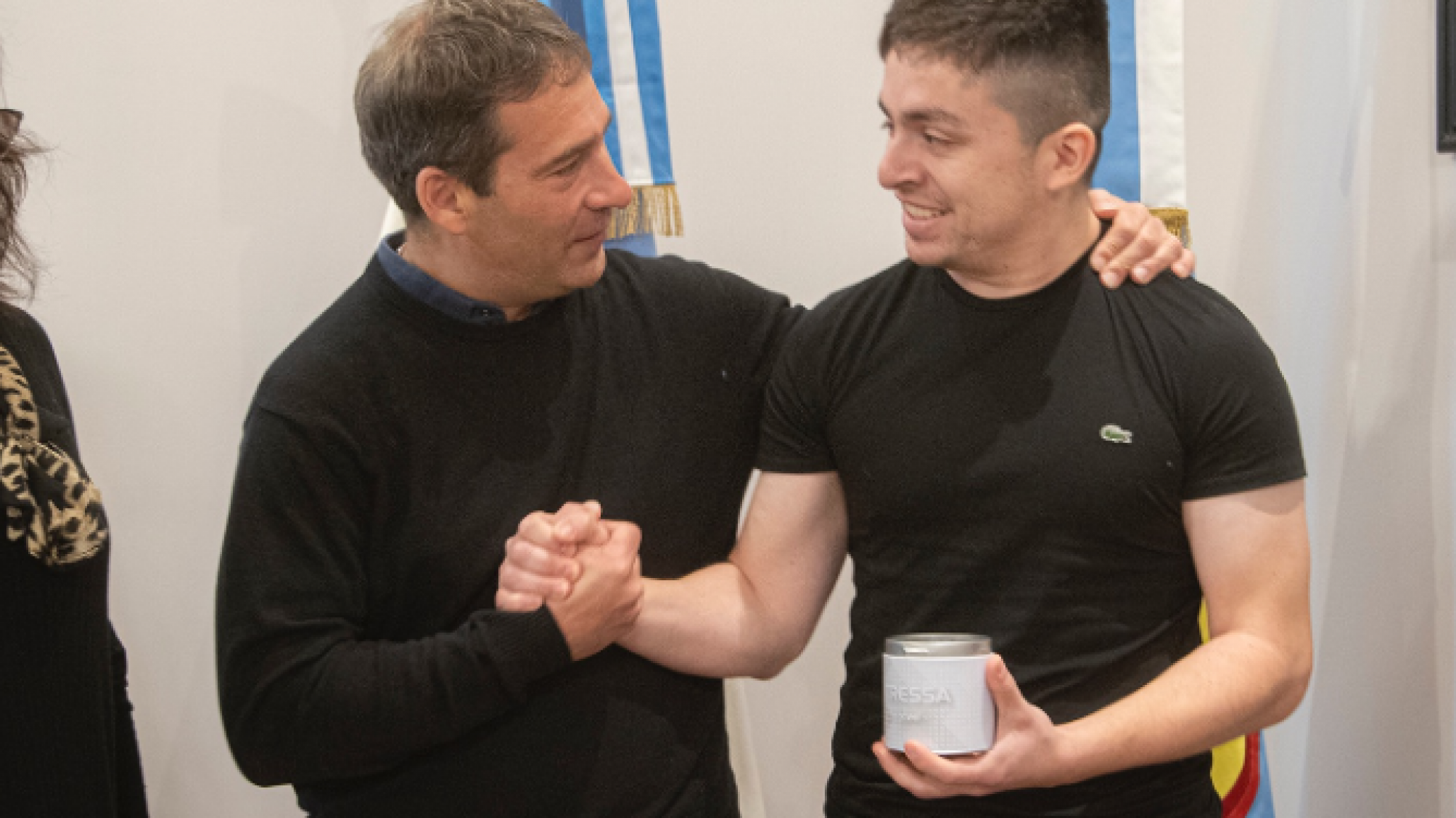 Luque sobre el bombero recibido de médico: ?es un ejemplo para la comunidad?