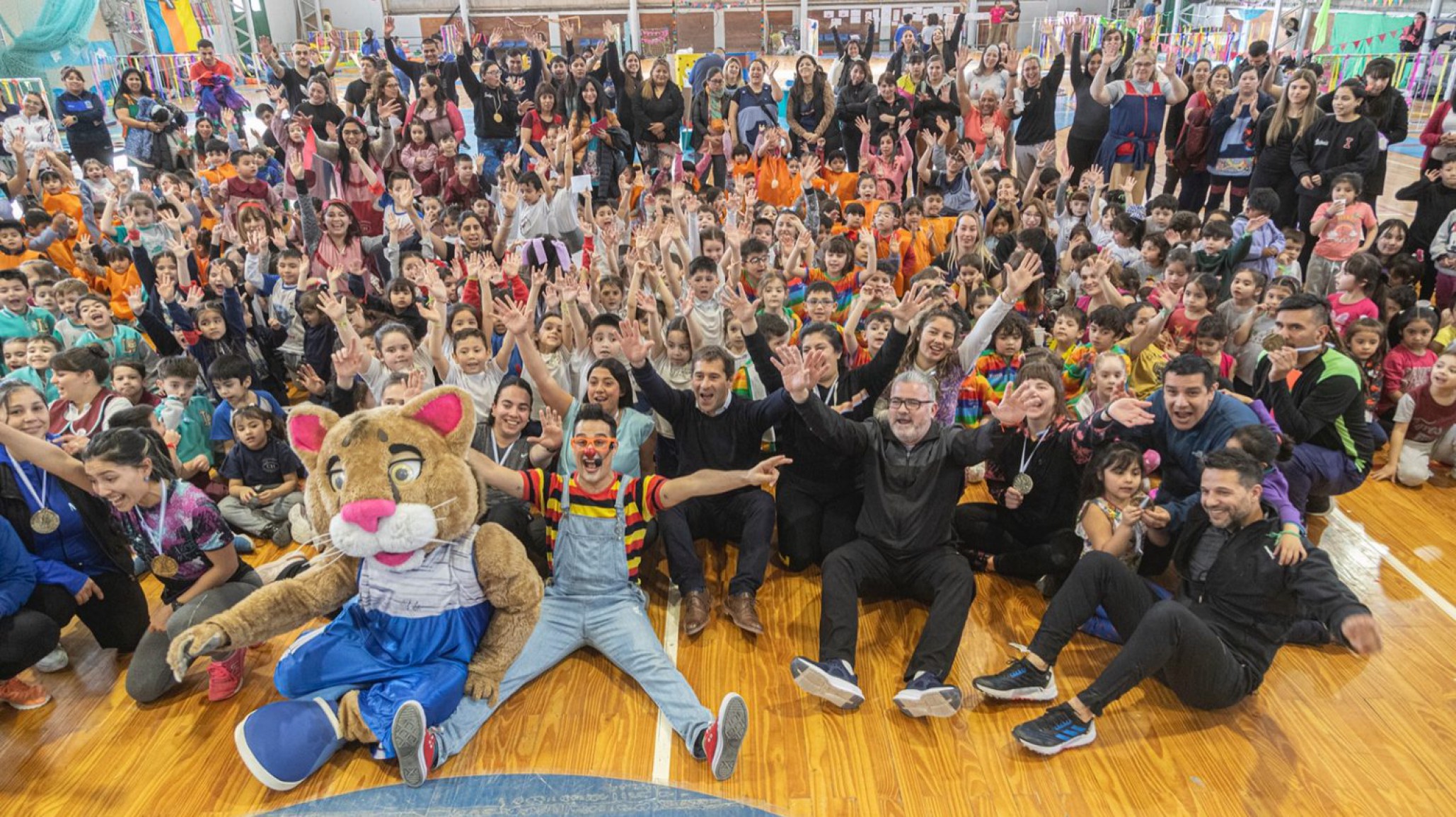 Jornadas de educación física con juegos: “es el único lugar de Chubut donde se hace”