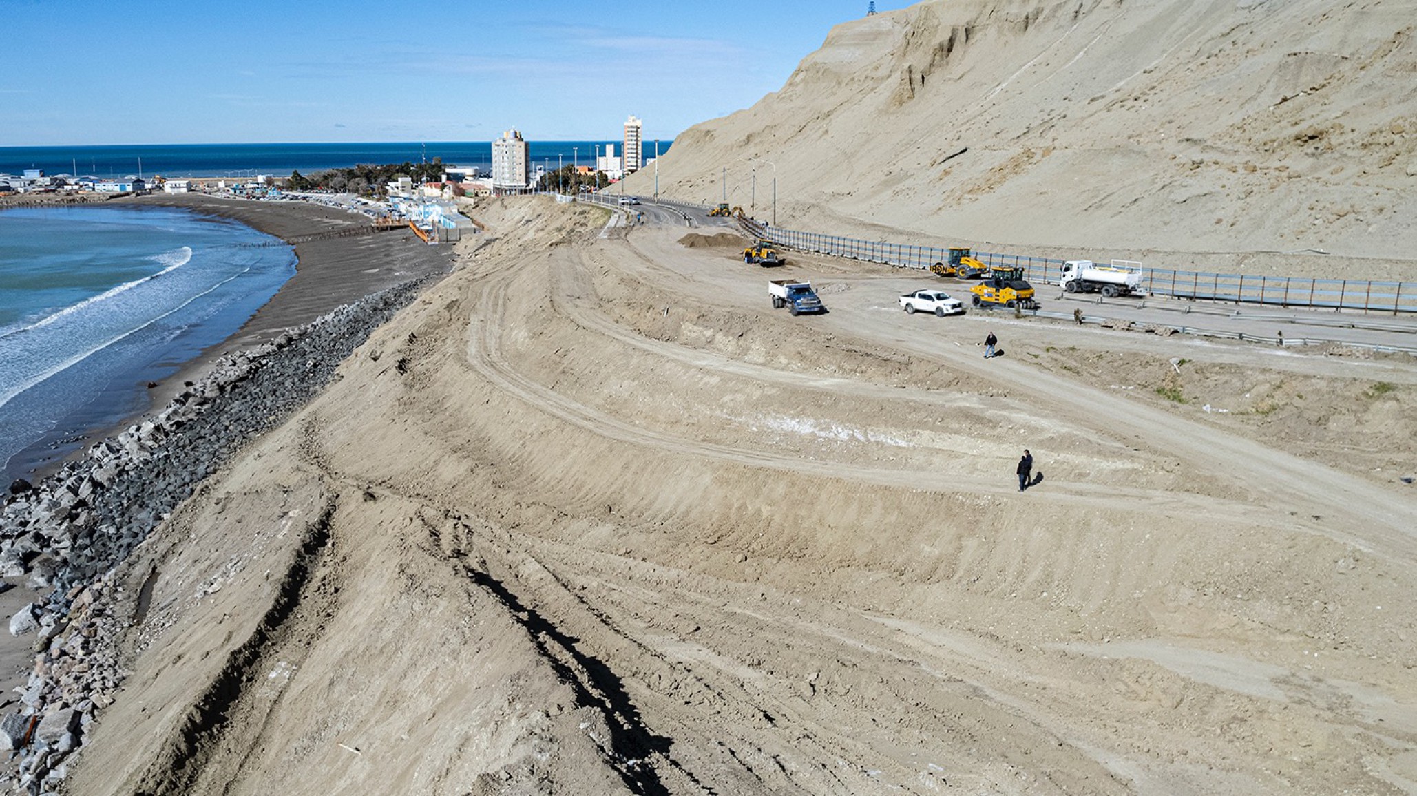 Luque: ?Se avanza con la recuperación de la Ruta 3 para dejarla estable y segura?