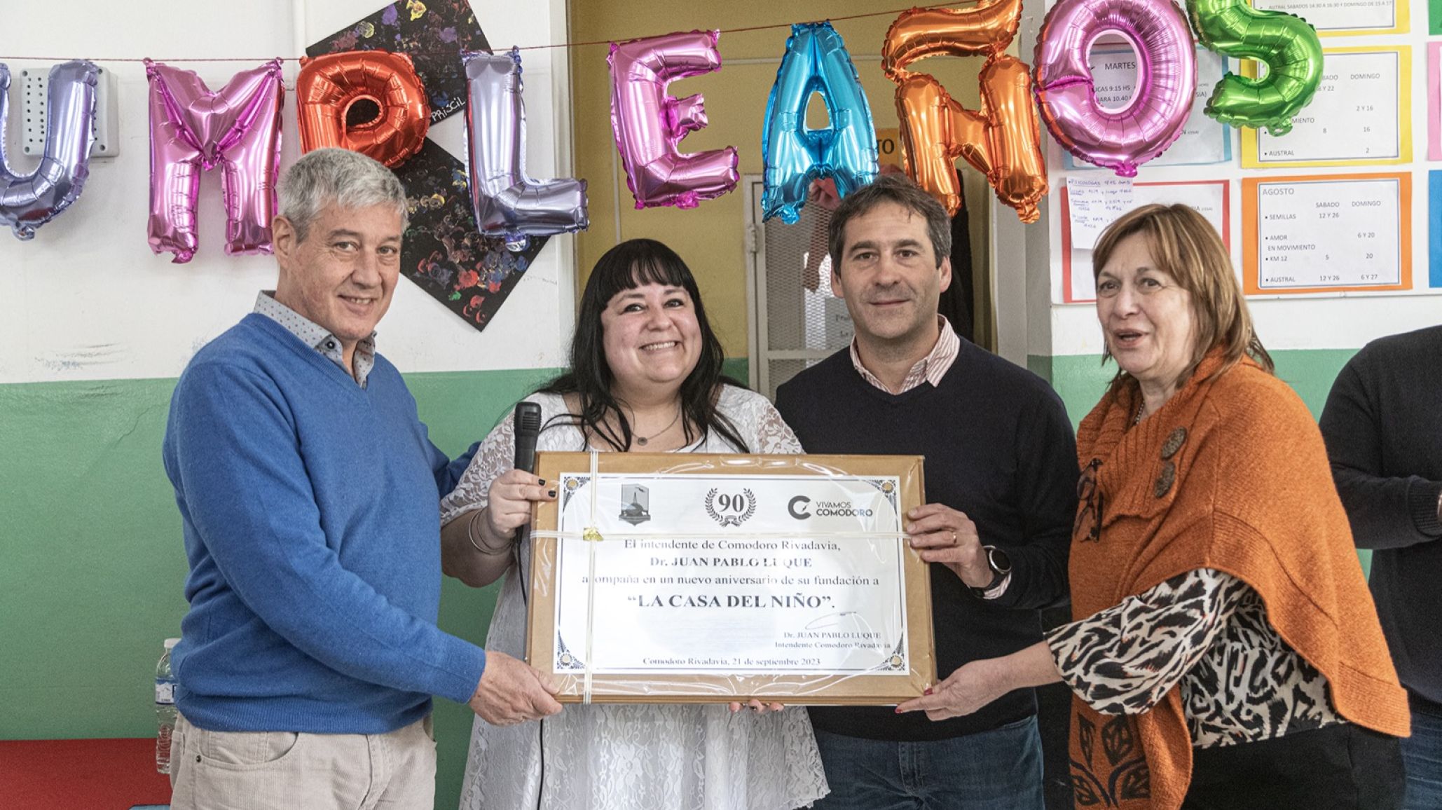 La Casa del Niño celebró su 90° aniversario: “hay 22 niños y mucho por solucionar”