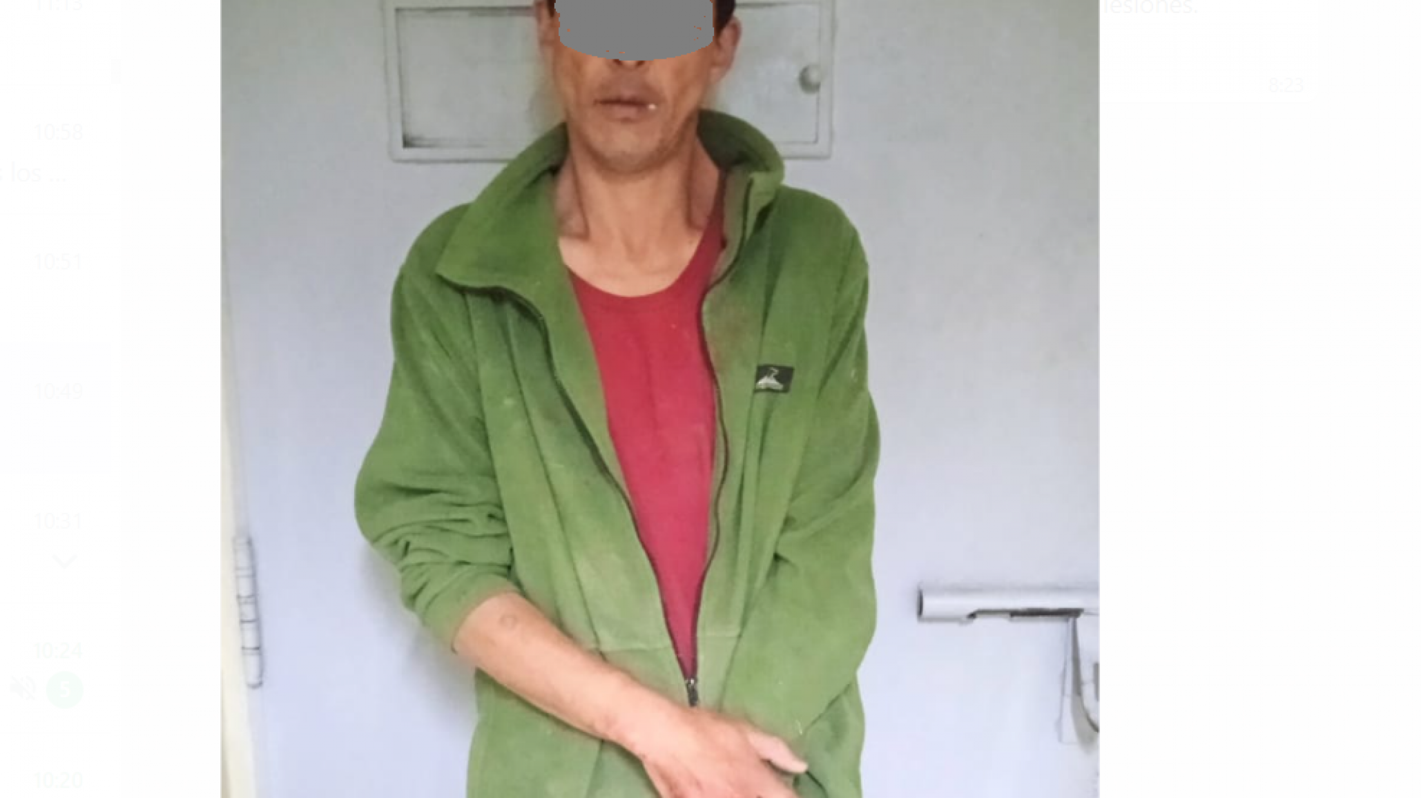 Agredió a su pareja, rompió un vidrio y amenazó de muerte a su suegro