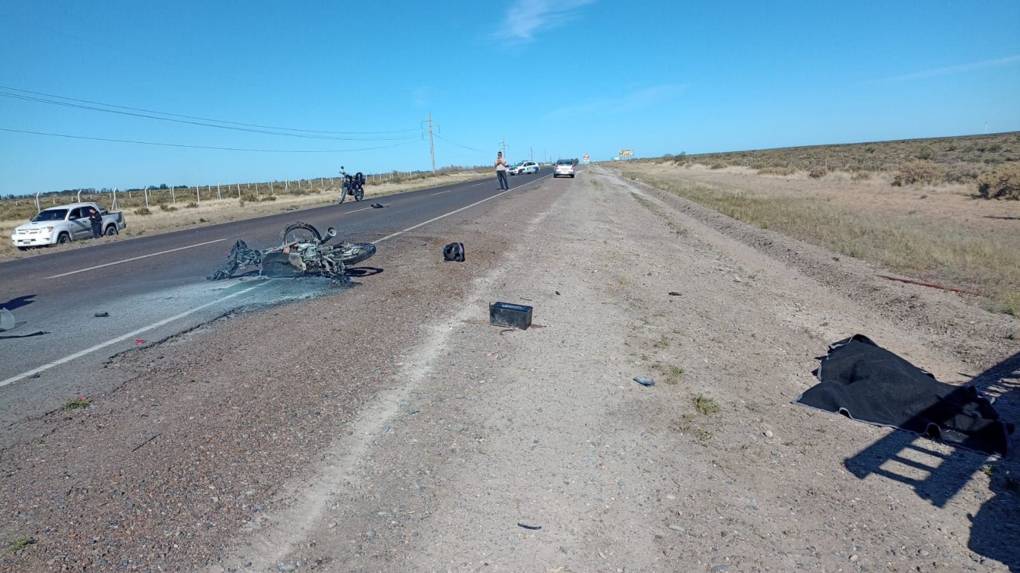 Murió un joven de 30 años y dos personas resultaron heridas en accidente en Rawson