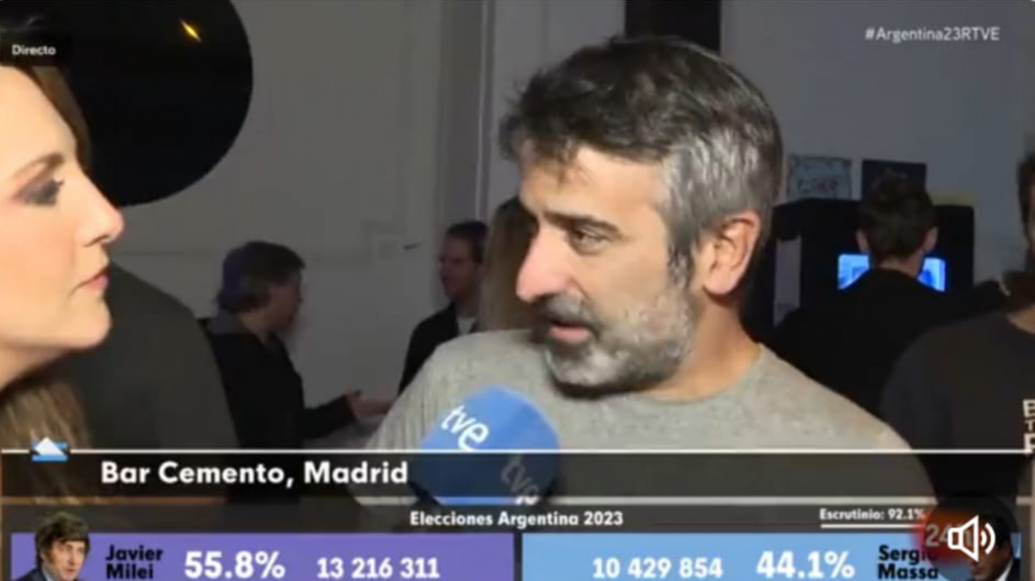 Argentino en Madrid: "ganó el autoritarismo con el voto popular, no sé si voy a volver al país"