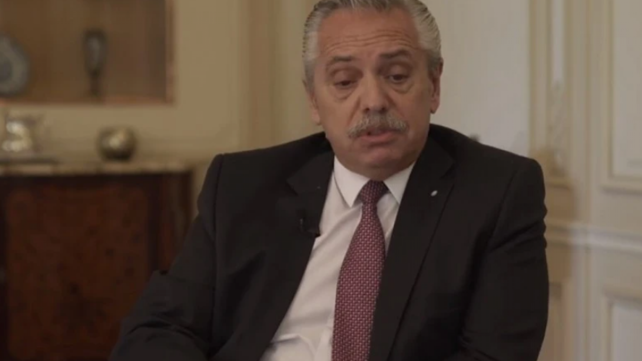 Alberto Fernández se va como entró "no tengo casa y me vuelvo a un departamento prestado"