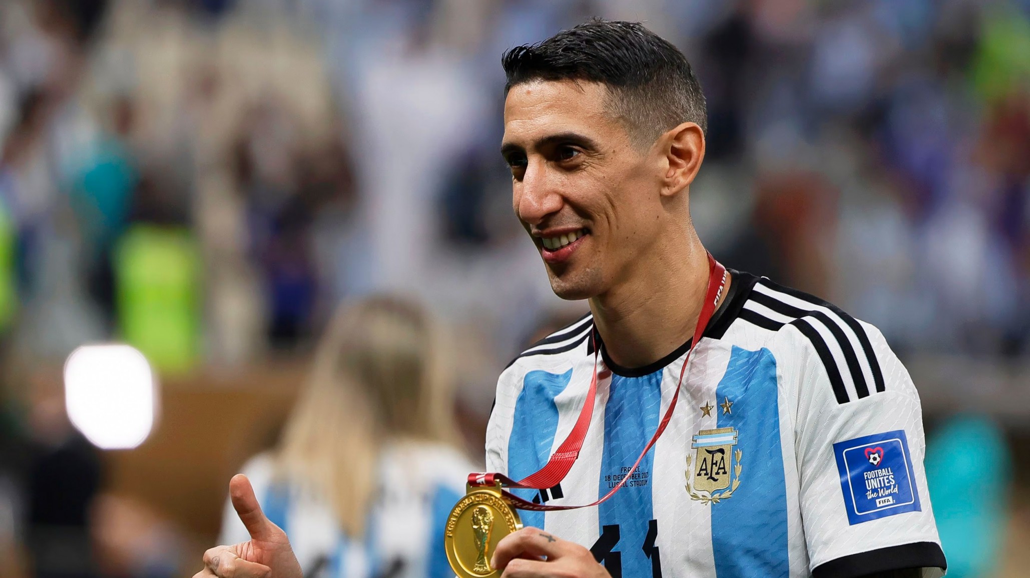 Ángel Di María aseguró: "sintiendo un nudo en la garganta me despido"