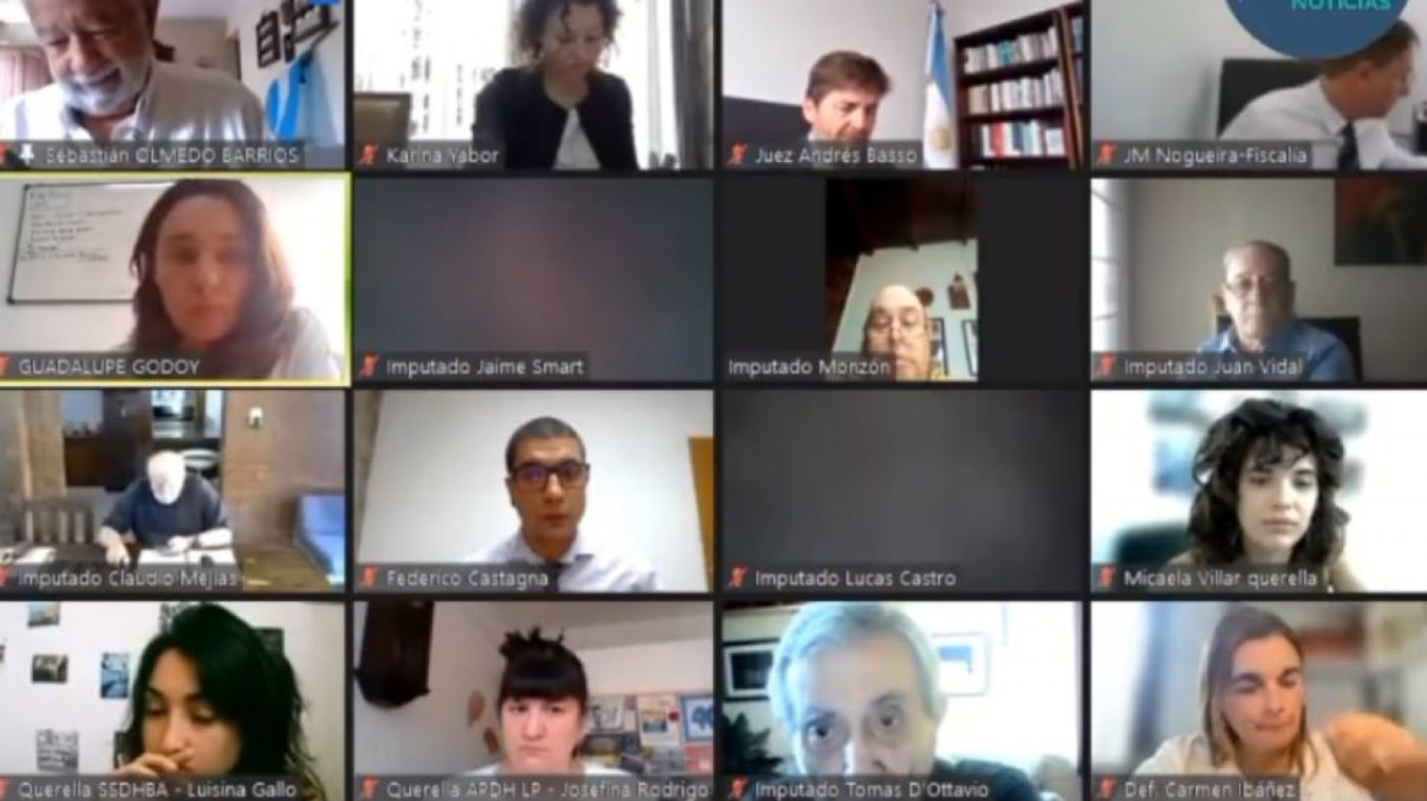 Indignante: Así celebraron el triunfo de Milei abogados de represores en juicio de lesa humanidad