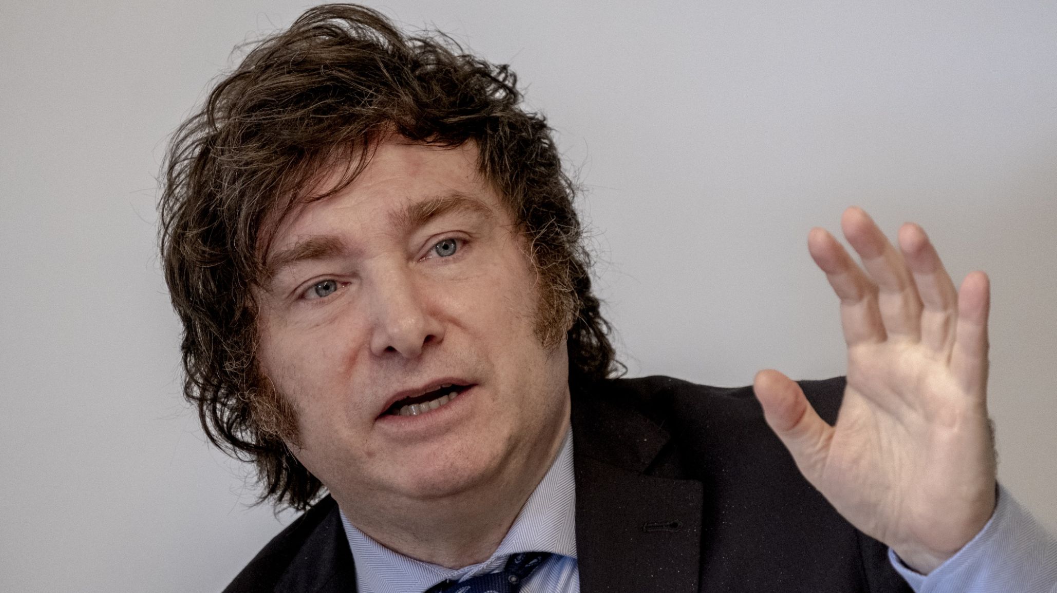 Javier Milei en Frankfurt y antes de su participaci髇 en Davos: "Vengo a sembrar las semillas de la libertad"