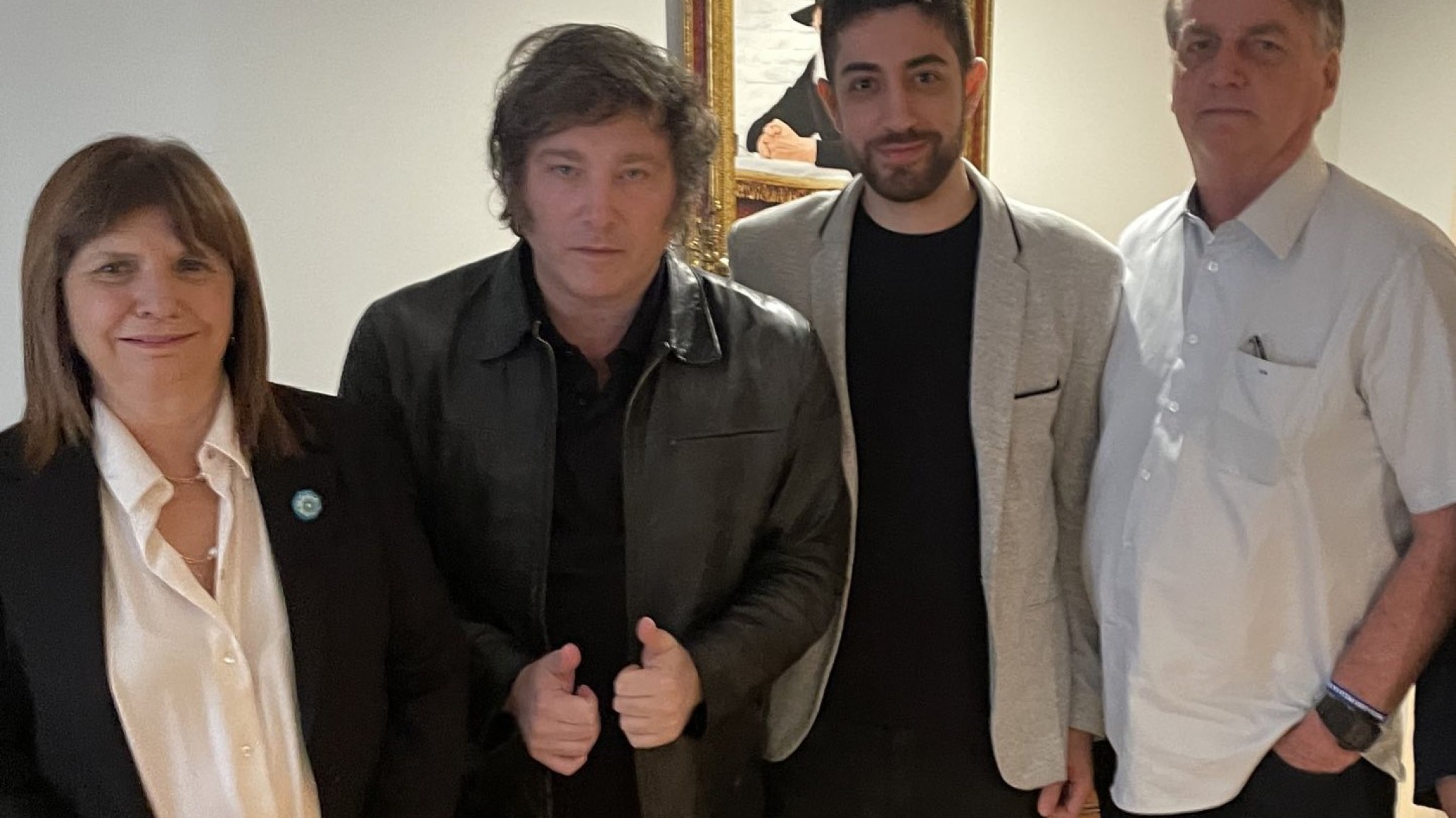 Bolsonaro mantuvo una reunión con Milei y aseguró: "deberá tomar medidas rápidas"