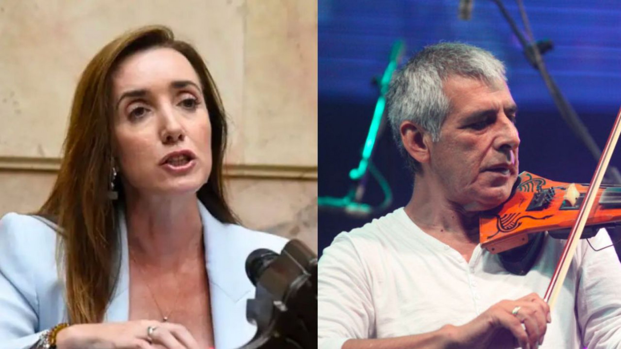 Victoria Villarruel le respondió a Peteco Carabajal: "No vine para discutir, vine para apoyar a Jesús María"