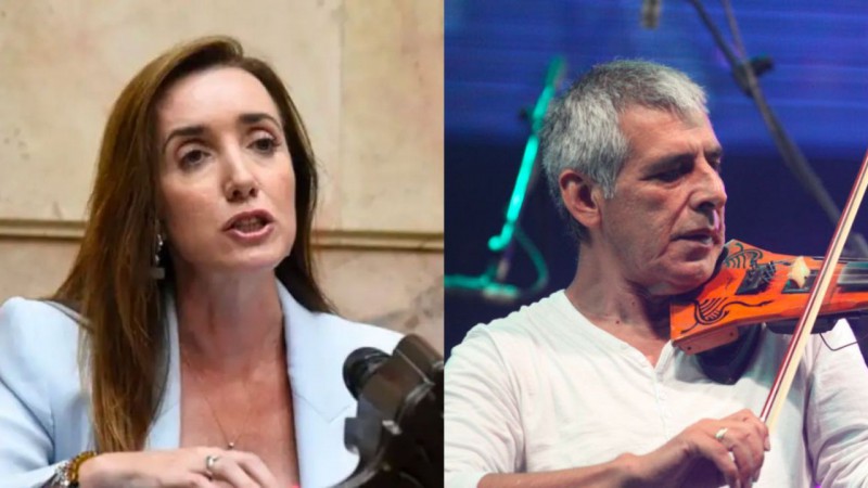 Victoria Villarruel le respondió a Peteco Carabajal: "No vine para discutir, vine para apoyar a Jesús María"