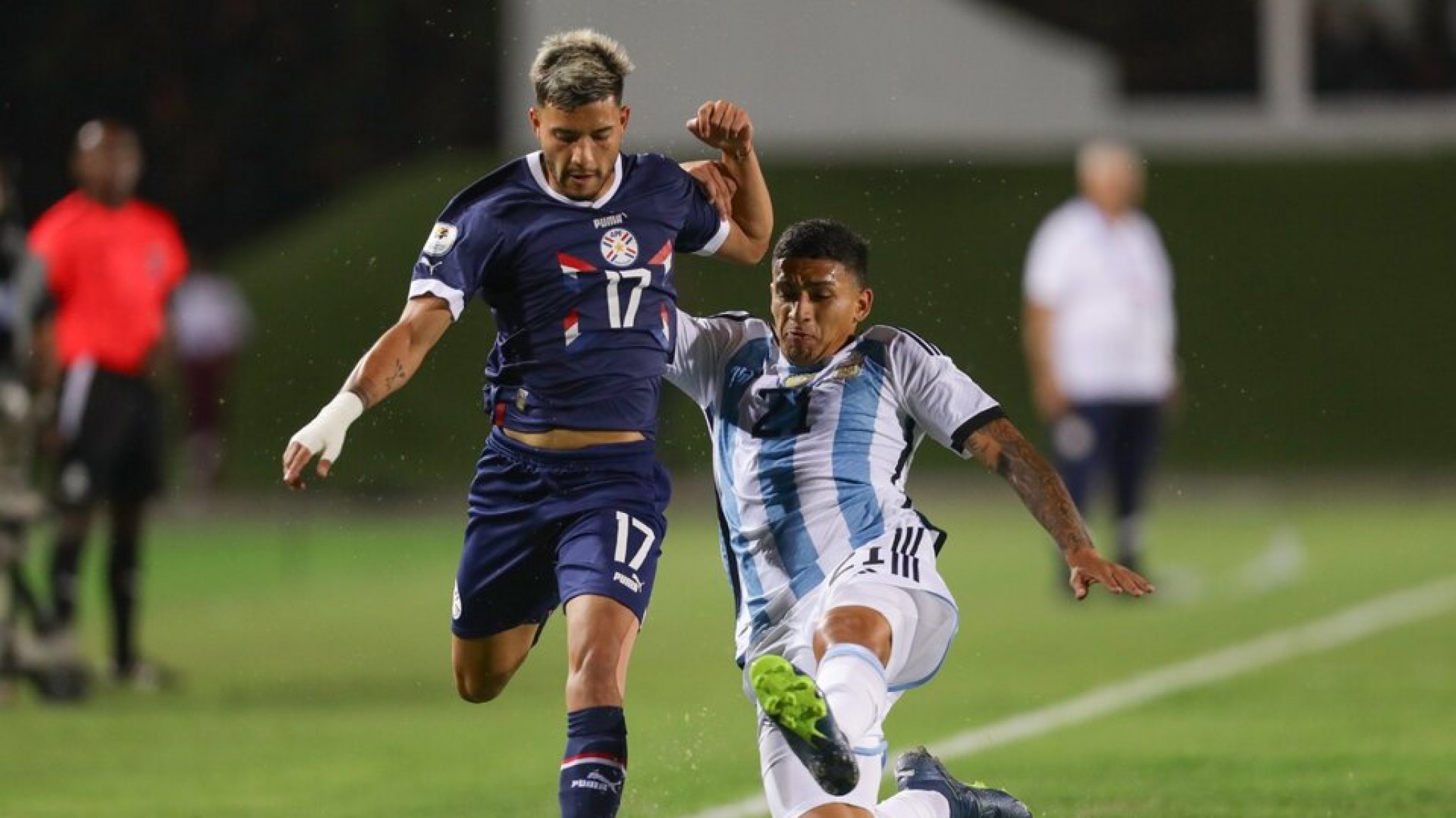 Empate de la Selección Sub 23 en su debut en el Preolímpico ante Paraguay