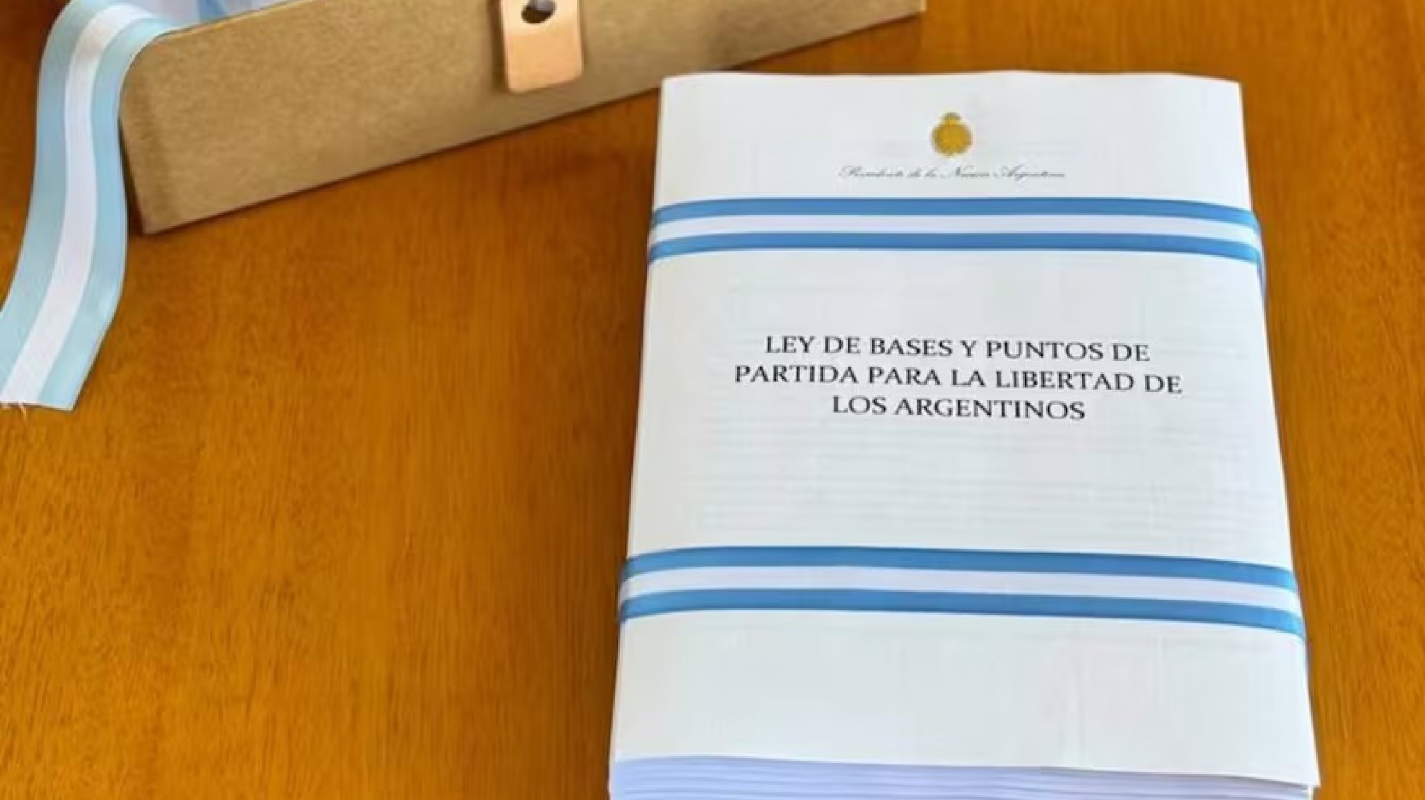 Es oficial: La Ley Ómnibus se tratará este miércoles