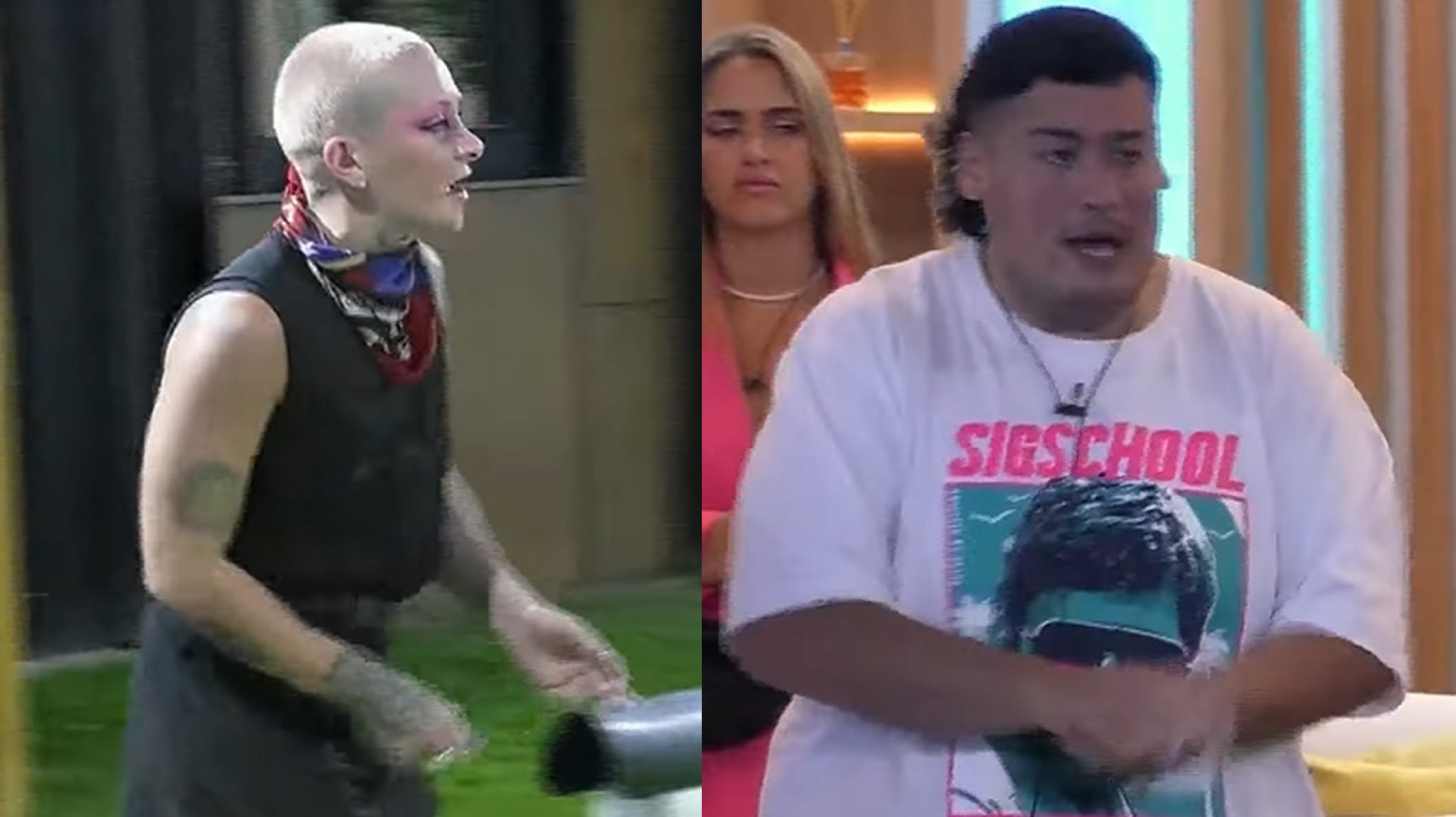 Furia y Manzana tuvieron un violento enfrentamiento: "No me jodas porque te rompo la cabeza"