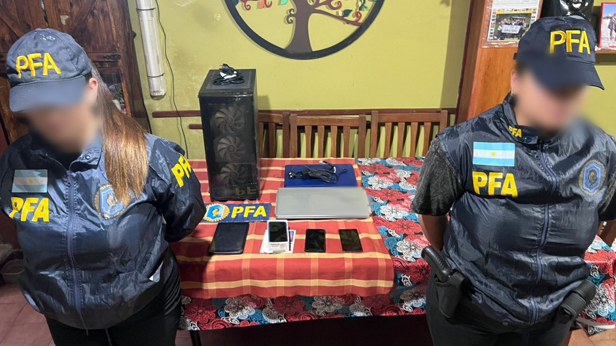 Dos hombres detenidos por producción y comercialización de pornografía infantil