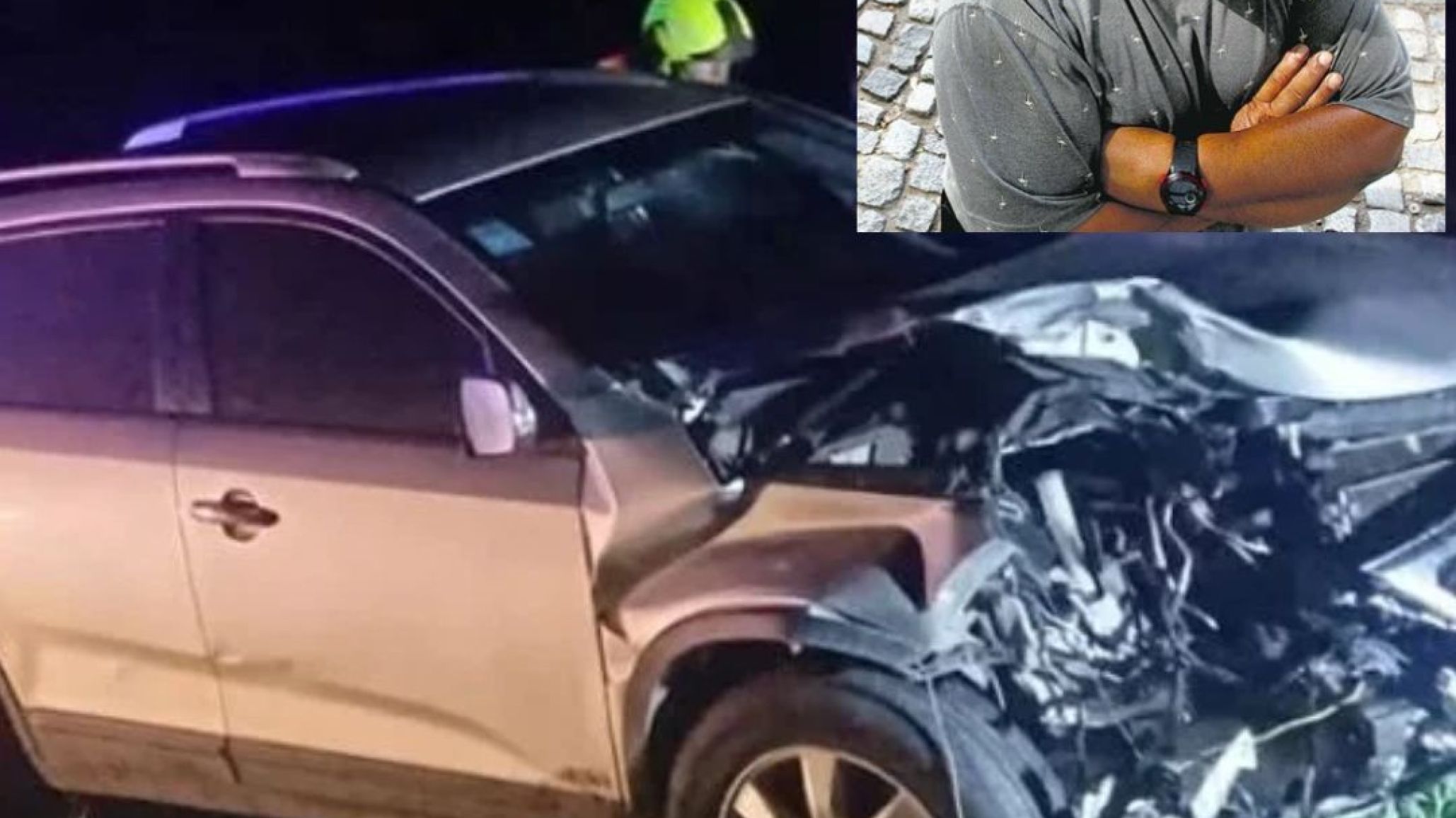 Roly Serrano tuvo un accidente "está en terapia y con respirador"