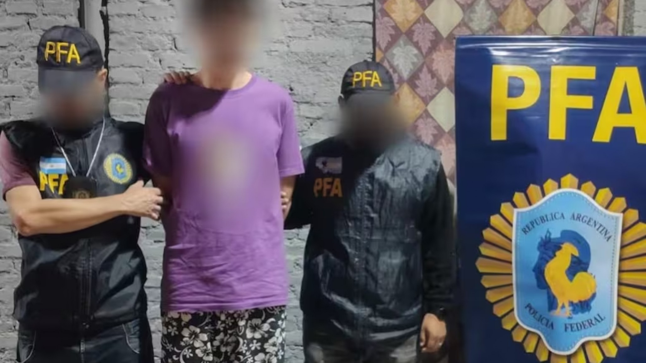 Un hombre fue detenido por amenazar de muerte a Milei