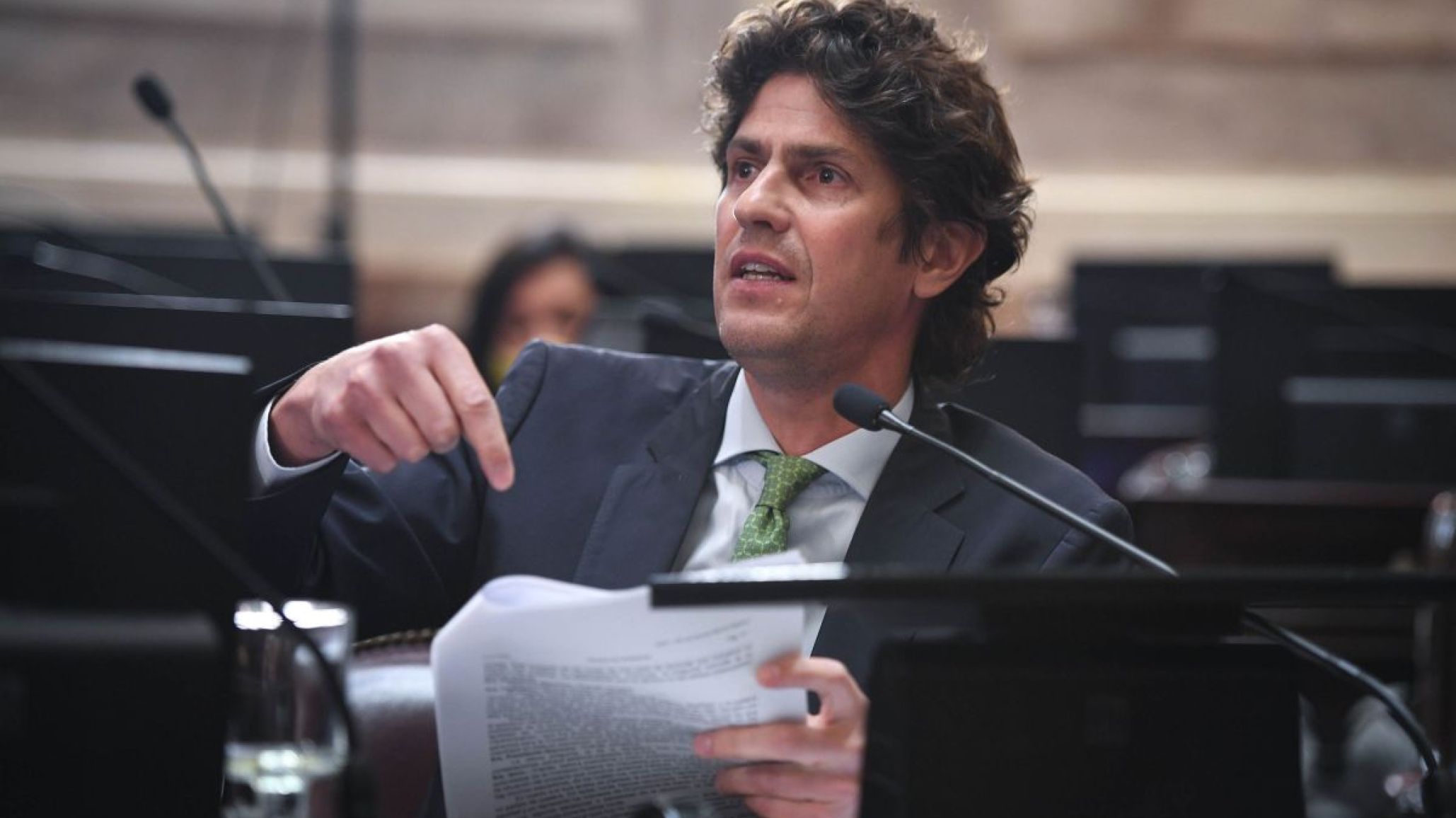 Lousteau: "quiero agradecer de corazón todos los mensajes de apoyo que recibí"