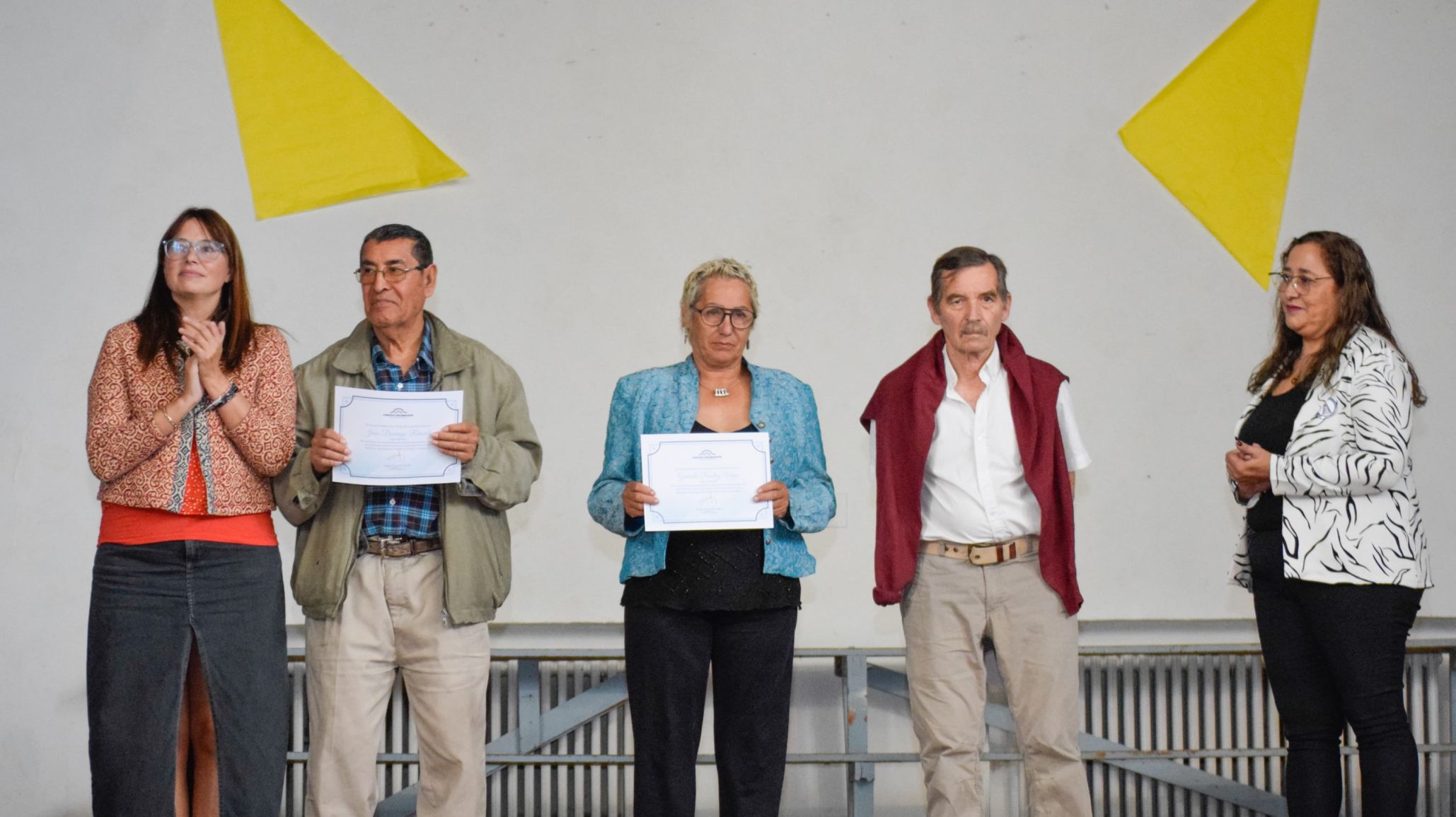 El Bloque Arriba Chubut acompa耋 la Jornada "J髒enes con memoria" organizada por los alumnos del Colegio Perito Moreno
