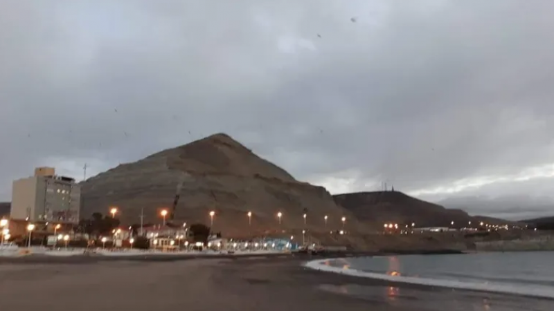 Martes gris en Comodoro: lloviznas, lluvias aisladas y cielo mayormente nublado