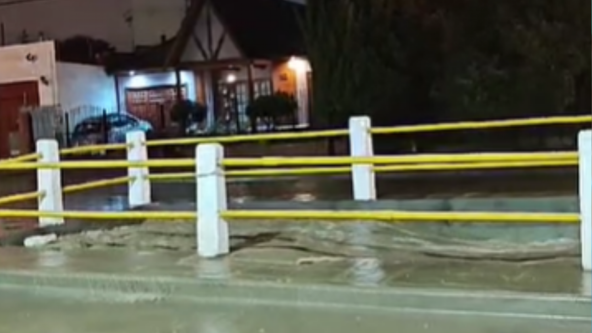 Sigue la lluvia: "Hasta el momento precipitaron 43 mm"