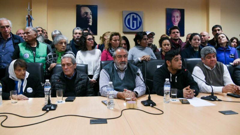 La CGT y organizaciones piqueteras convocaron a una marcha por el Día de San Cayetano