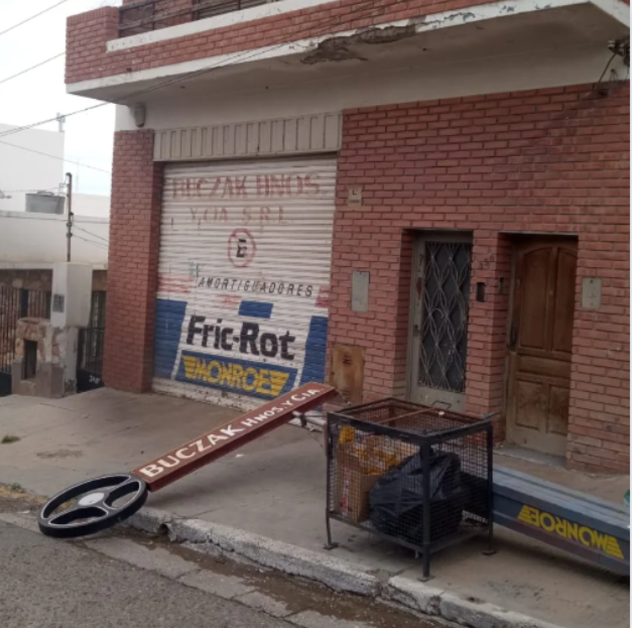 Lo que dejó el viento : "Ráfagas de hasta 95 km/h y problemas en la red eléctrica"