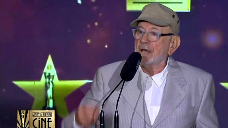 Norman Briski: "No puede haber tanto rencor por un pensamiento humanista sobre Gaza"