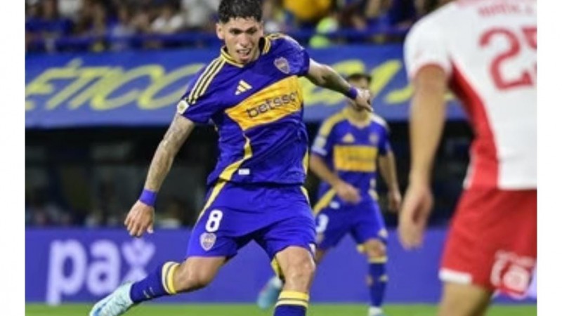 Primera victoria de Boca en el campeonato: 2-1 frente a Huracán