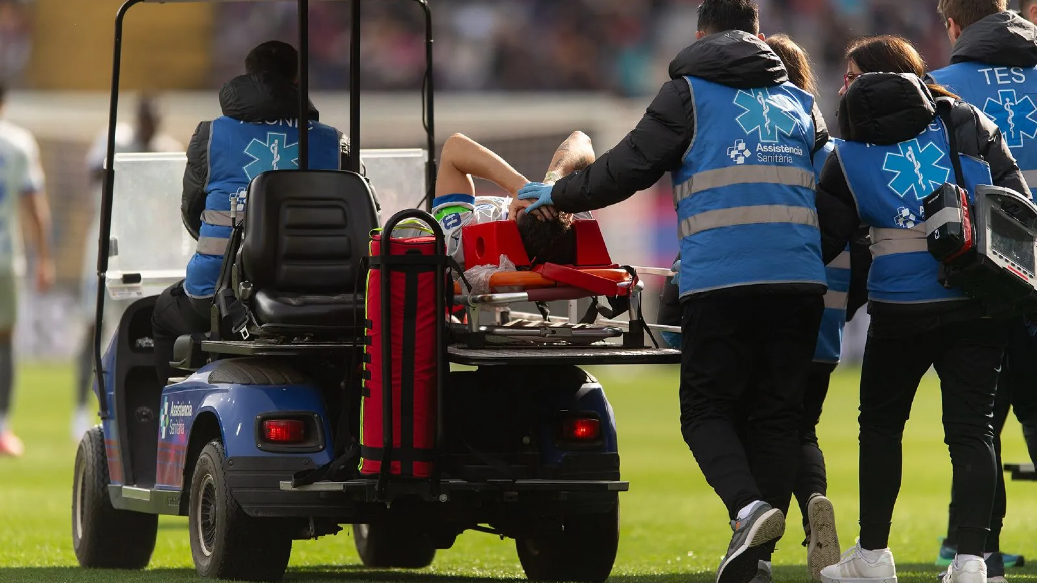 Se conoció el parte médico del comodorense Tomás Conechny tras el choque con Gavi