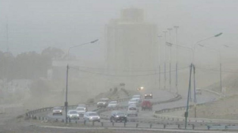 Alerta amarilla por fuertes vientos en Chubut