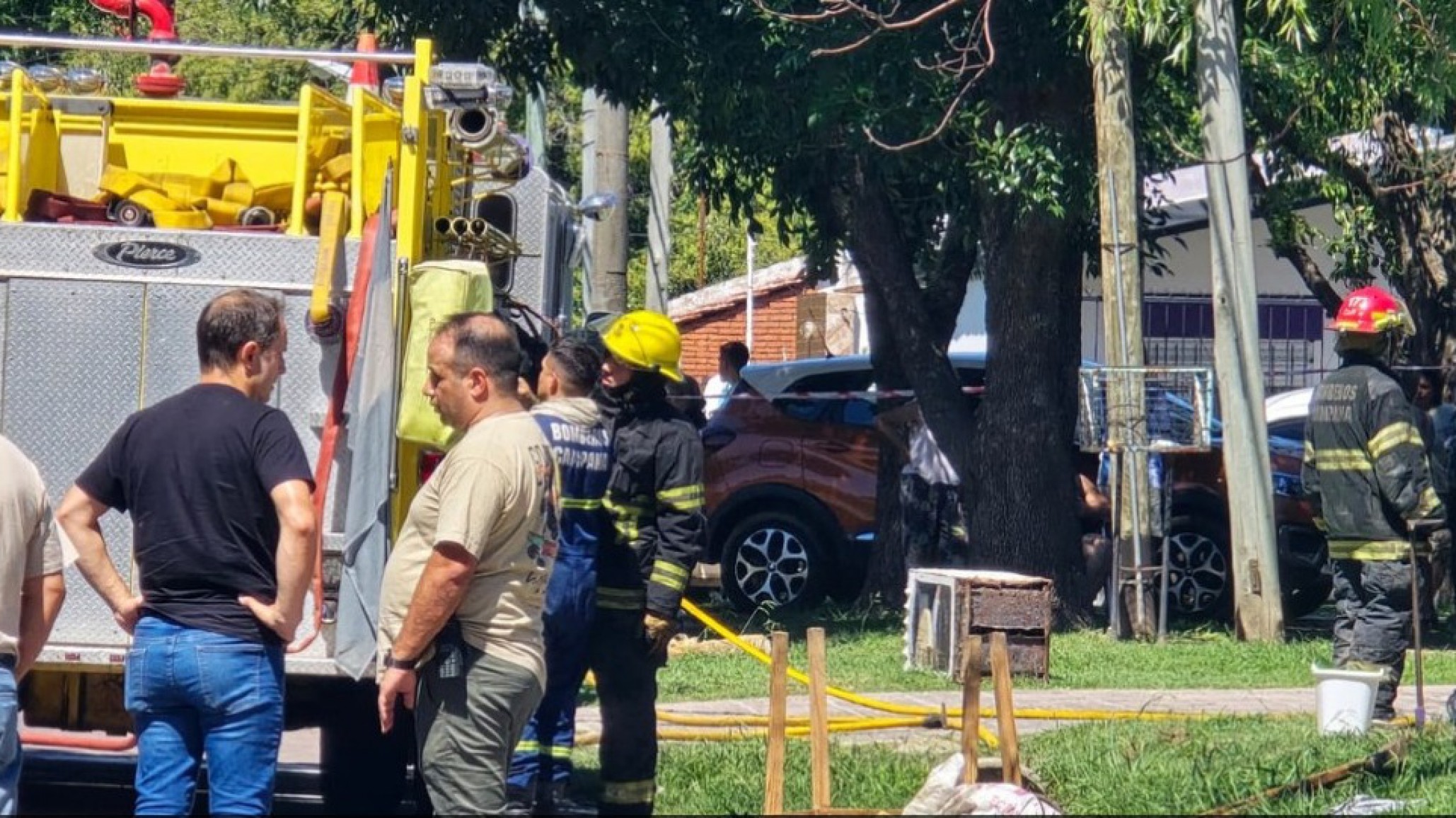 Murieron cuatro hermanitos de 2, 4, 7 y 8 años en un incendio