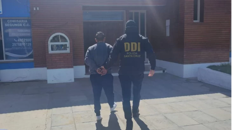 Detienen en Caleta Olivia a conocido delincuente de Comodoro que estafaba a comerciantes