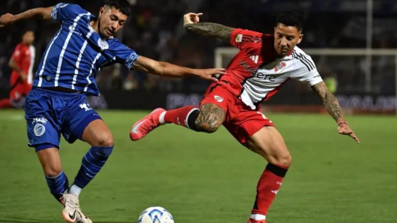 River sigue sin ganar de visitante: empate sin goles ante Godoy Cruz en Mendoza