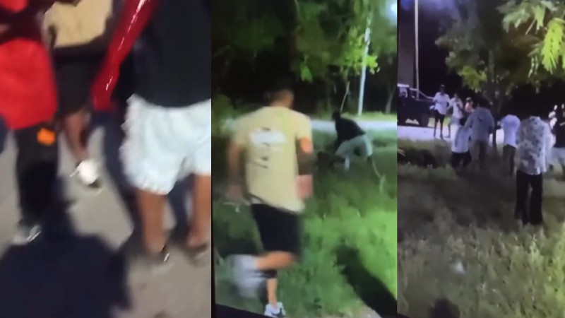 Imágenes sensibles: dos jóvenes fueron atacados brutalmente en una fiesta de estudiantes