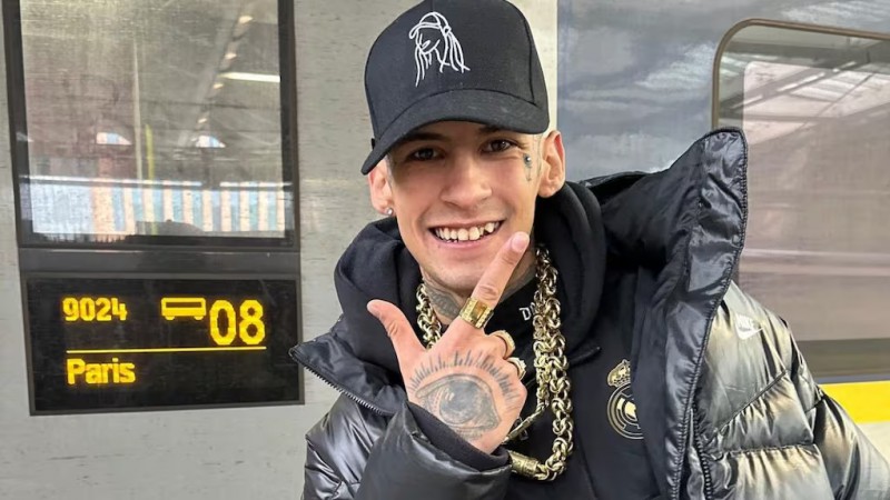 L-Gante sufrió un grave accidente en cuatriciclo y se fracturó la clavícula