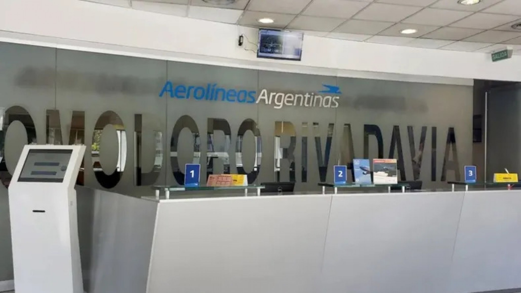 Cerró la sede de Aerolíneas en Comodoro