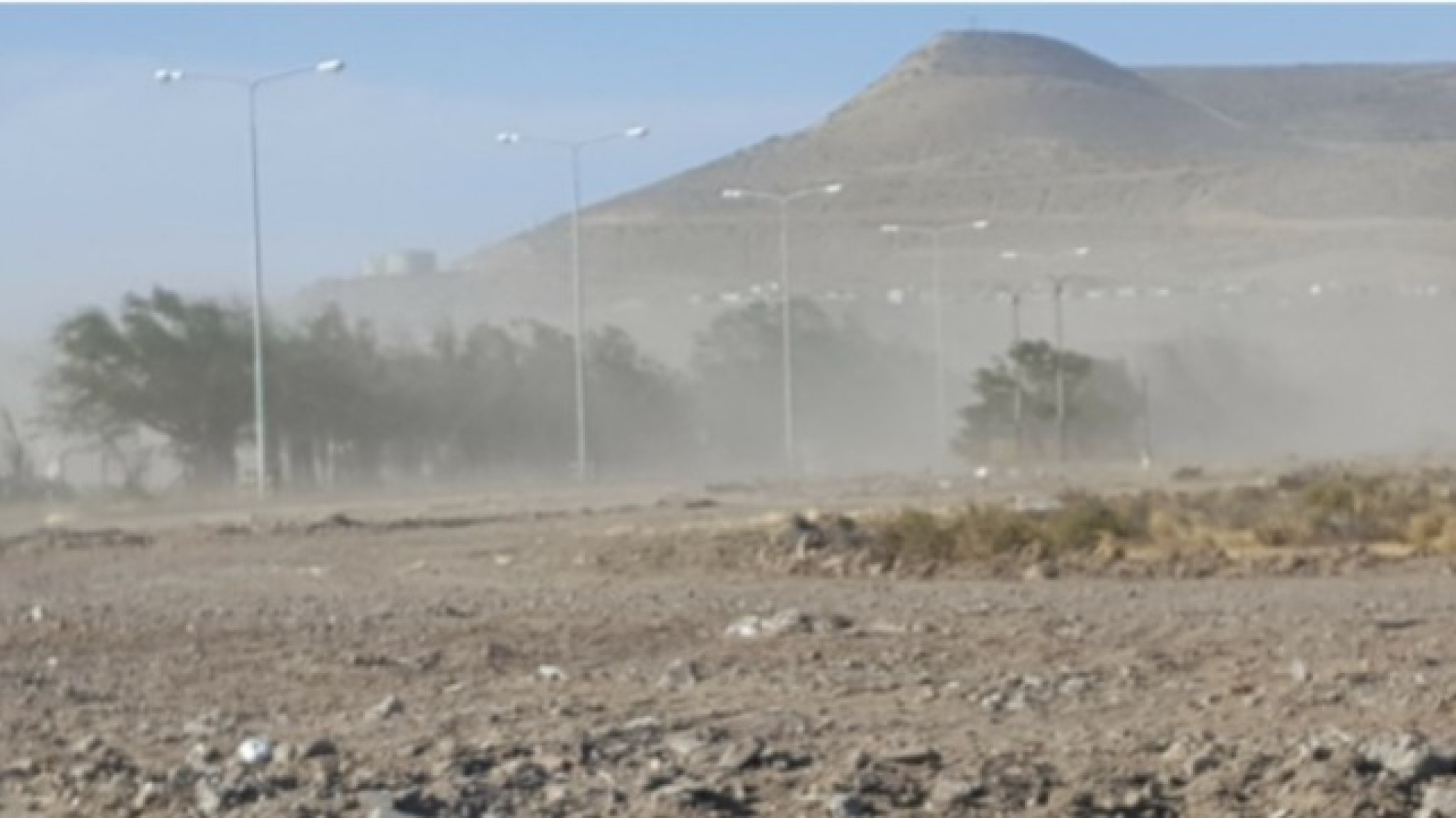 Emiten alerta amarilla por vientos fuertes en Comodoro