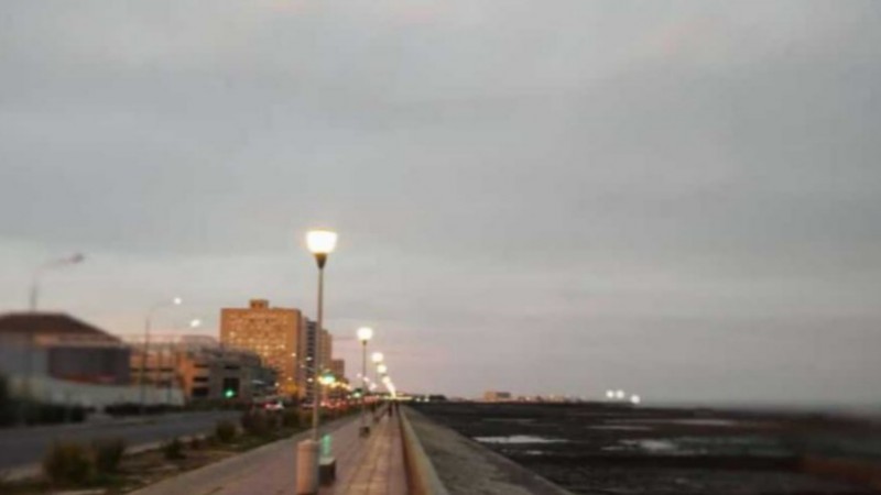 Martes fresco y mayormente nublado en Comodoro: ráfagas de hasta 50 km/h