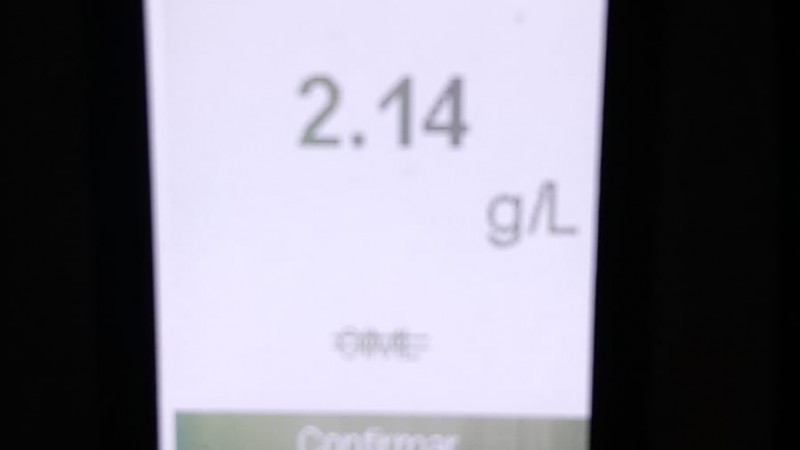 Comodoro: Conducía con 2,14 g/L de alcohol en sangre en pleno centro