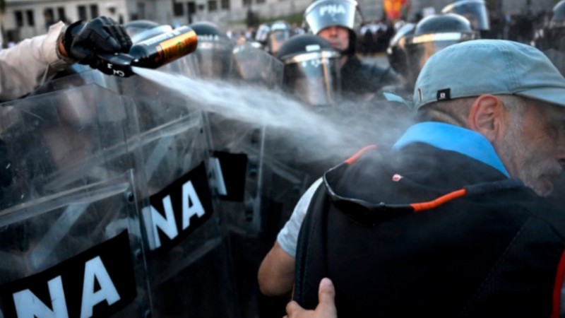 Manuel Gutiérrez: "La represión a jubilados es un mensaje político del Gobierno"