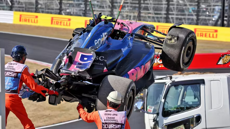 Doohan estrelló el Alpine y generó un golpe millonario al equipo